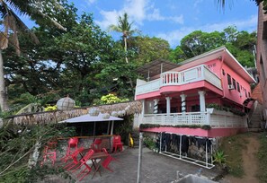 Fassade der Unterkunft