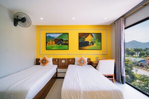 Chambre Standard Double ou avec lits jumeaux, vue montagne