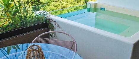 Appartement Signature, 1 chambre, non-fumeurs, salle de bains privée | Balcon