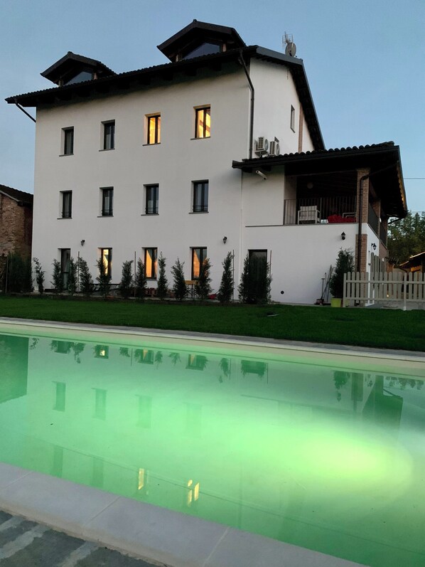 Façade de l’hébergement