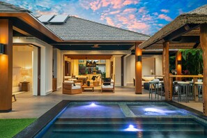 Beheizter Pool
