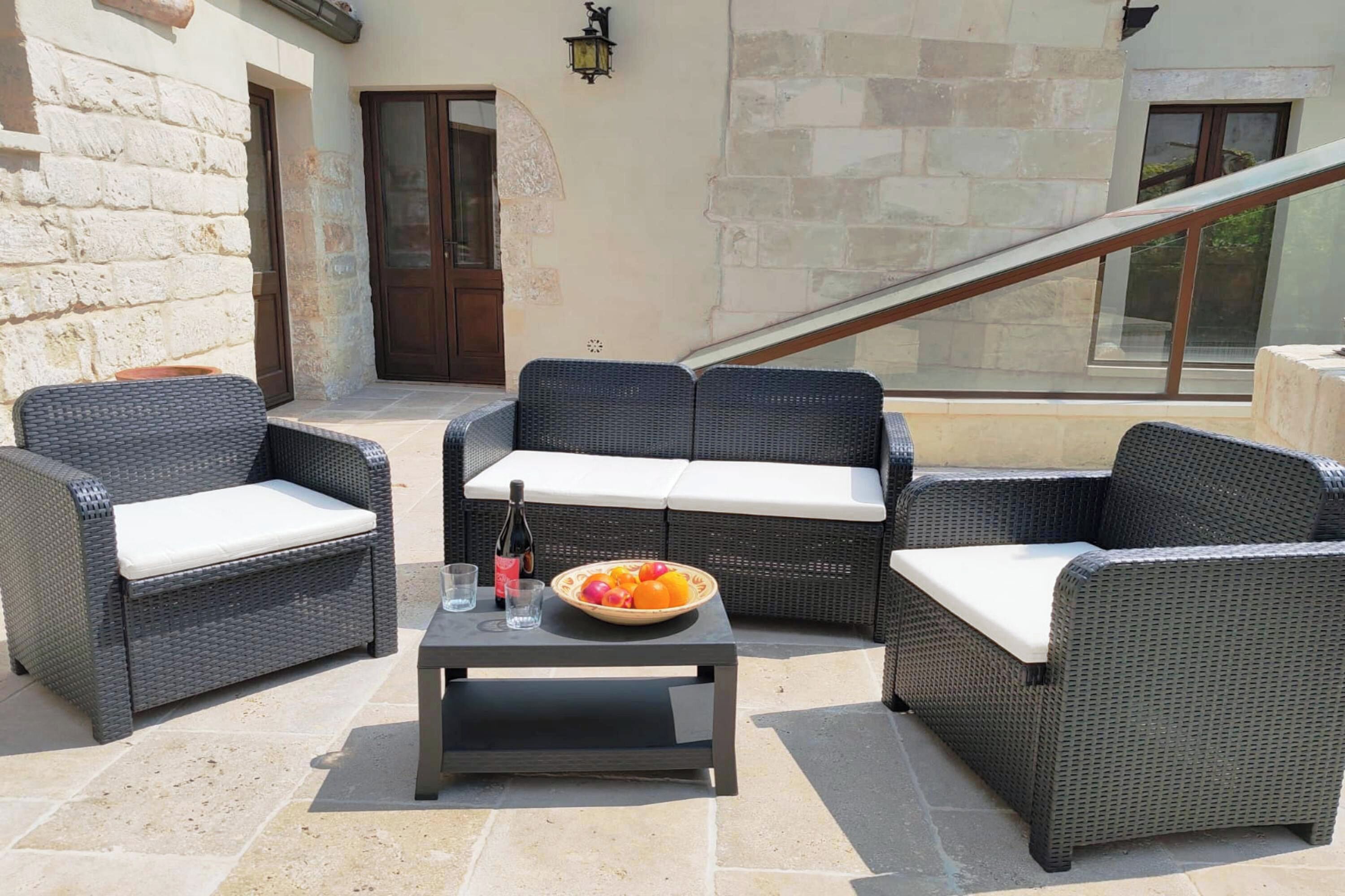 Family Apartment, 1 Bedroom, Microwave (San Giorgio Boutique Apt1 With Airco) | Terrace/patio