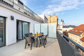 Deluxe Apartment, 2 Bedrooms, Balcony | View from room - Hock Residence by Vagabond (Budapest)