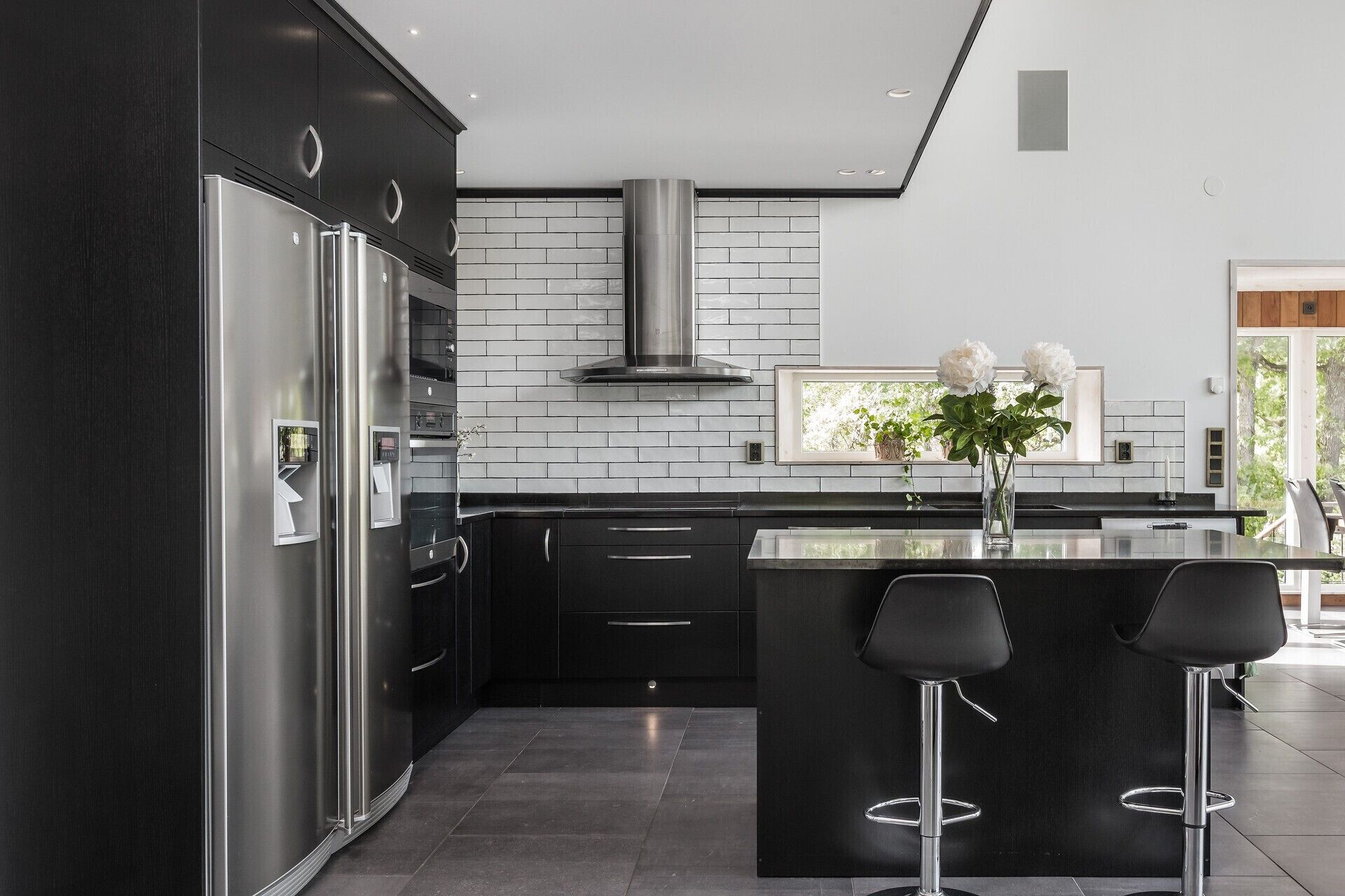 Frigorífic, microones, forn i placa de cuina 