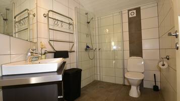 Chuveiro, secador de cabelo