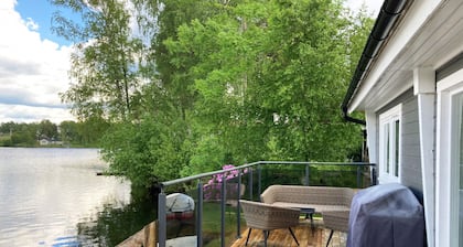 Lovely cottage in Bankeryd with a panoramic view of the lake | SE07027