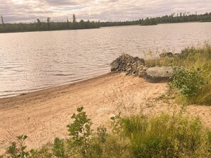 Tæt på stranden