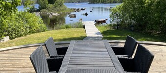 Newly built cottage located on a lake plot by Lake Flaten | SE05035