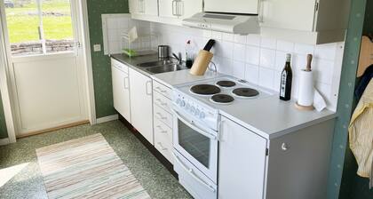 Rotes gemütliches Ferienhaus mit Meerblick | SE04035