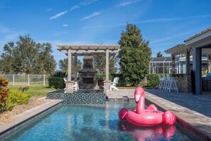 4 bedrooms, desk, Internet - Luxurious 4Bd Villa Private Pool Spa Champions Gate Resort 9021 (Davenport)