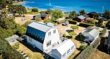 Schönes Haus mit Panoramablick auf das Meer im schönen Hasslö außerhalb von Karlskrona | SE05069