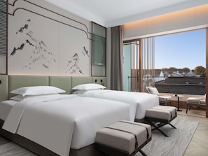 Chambre Deluxe, 2 lits une place, balcon (Mountain Pavilion)