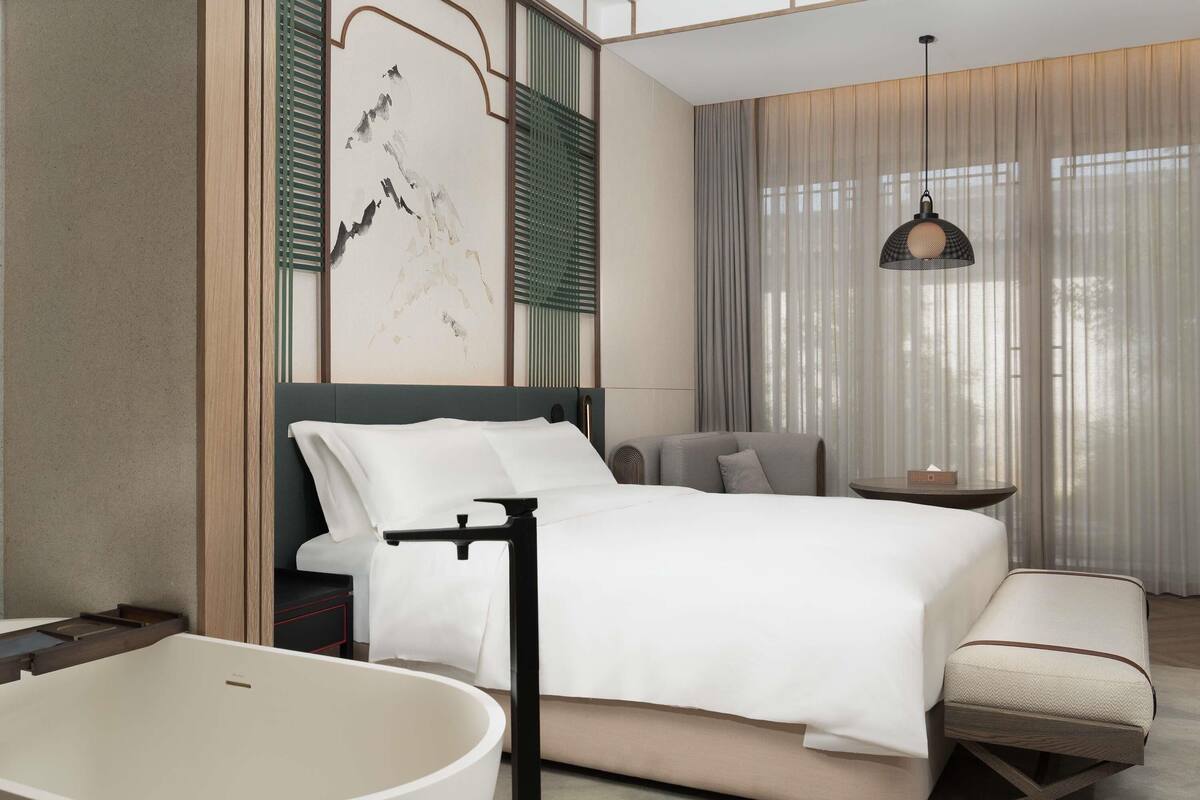 Quarto superior, 1 cama King (Mountain Pavilion)