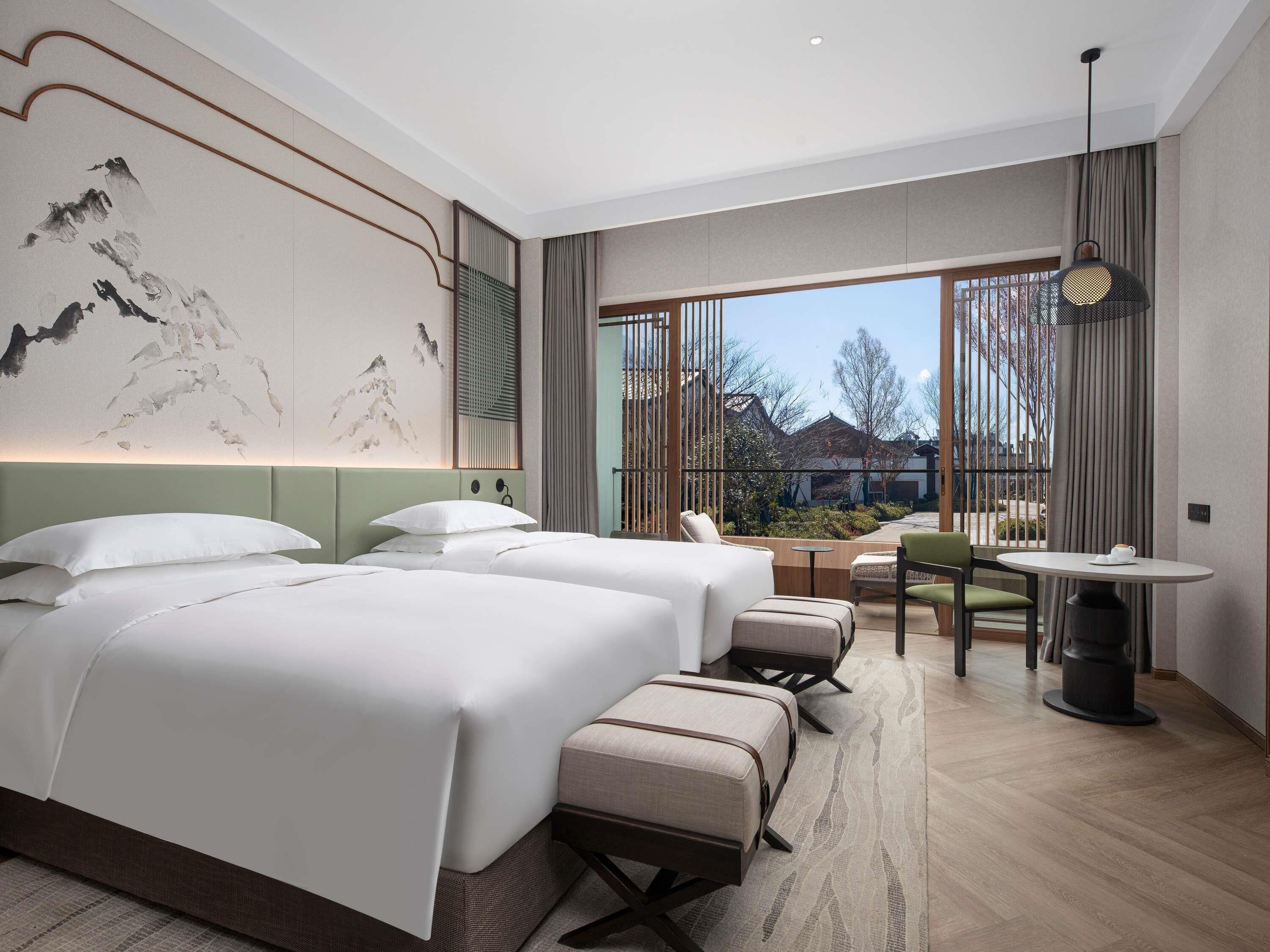 Chambre Supérieure, 2 lits une place (Mountain Pavilion)