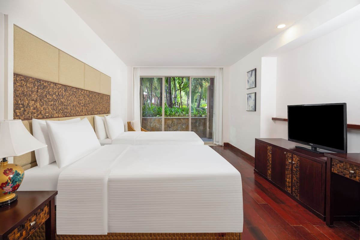 Superior Double Room, 2 Single Beds, Garden View