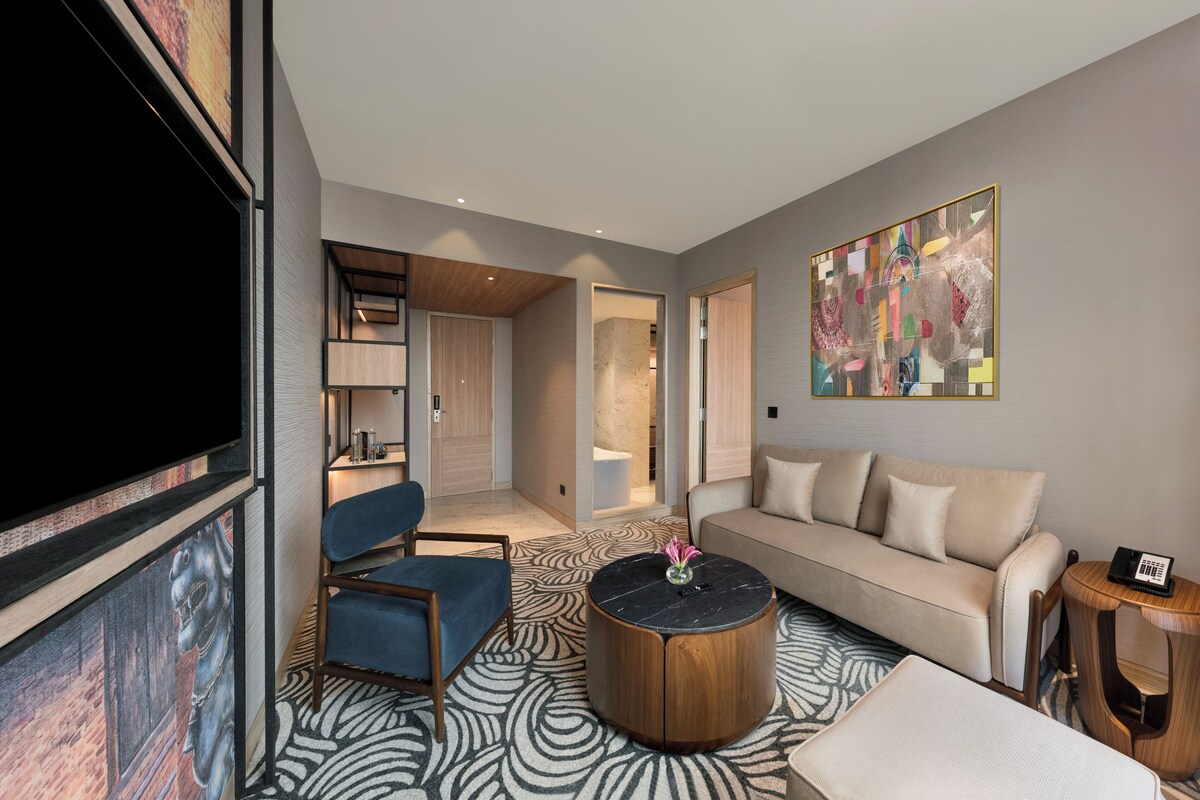 Privilege, Phòng Suite, 1 giường cỡ king | Bếp riêng | Dụng cụ pha cà phê/trà, ấm điện 