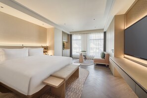 Egyptian cotton sheets, premium bedding, down duvets, pillow-top beds - Ming Hotel Nanjing - MGallery Collection (Nanjing)