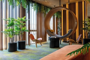 Sala de estar en el lobby