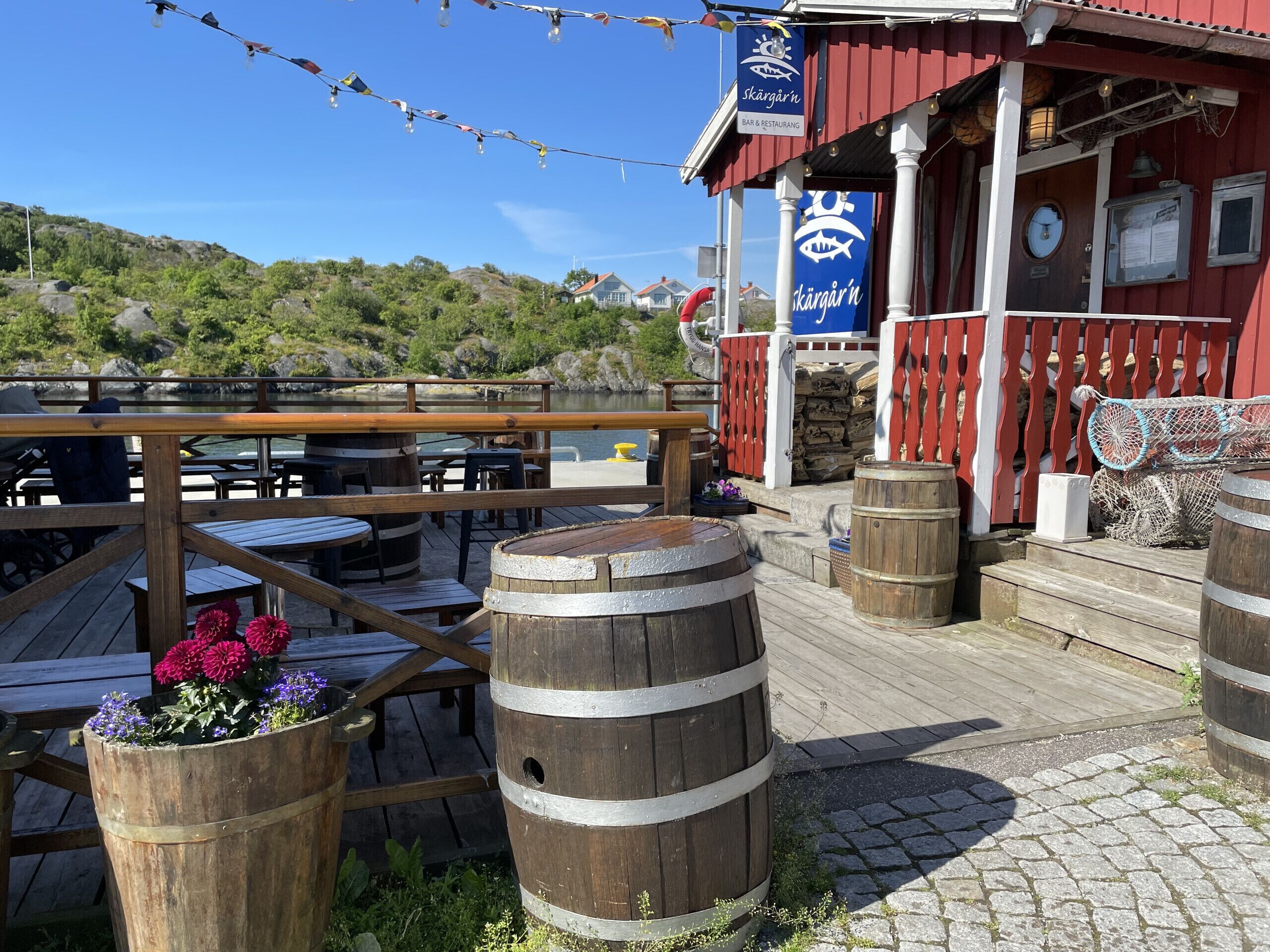 Udendørs spisemuligheder