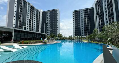 5 minutes to SplashMania KLIA GamudaCove Fun & Comfort Stay For Family with Kids