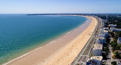 220 m vom Strand: Wohnung mit Terrasse für 3 Personen
