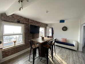 Familjelägenhet - eget badrum - havsutsikt (3 Bedroom apartment) | Lounge