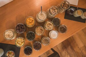 Petit déjeuner buffet compris tous les jours