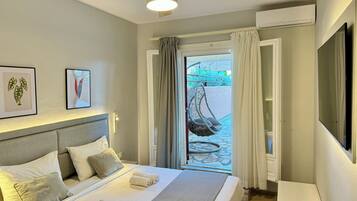 Superior Ground Floor Apartment | Zimmersafe, laptopgeeigneter Arbeitsplatz, schallisolierte Zimmer