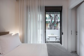 Economy Apartment, City View, Ground Floor | 1 bedroom, in-room safe, laptop workspace, blackout drapes - Harma City Living (Chania)