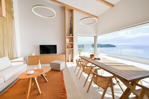 Superior Villa, Balcony, Sea View | Premium bedding, down duvets, memory-foam beds, desk - Villas Phos Skiathos (Skiathos)