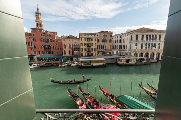 Apartment, Canal View | View from room - Rialto Grand Canal by Wonderful Italy (Venice)