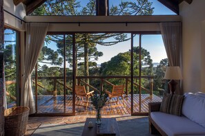 Superior-Ferienhütte, Gartenblick | Ausblick vom Zimmer