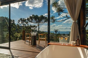 Cabaña Deluxe, vistas a la montaña | Vistas desde la habitación