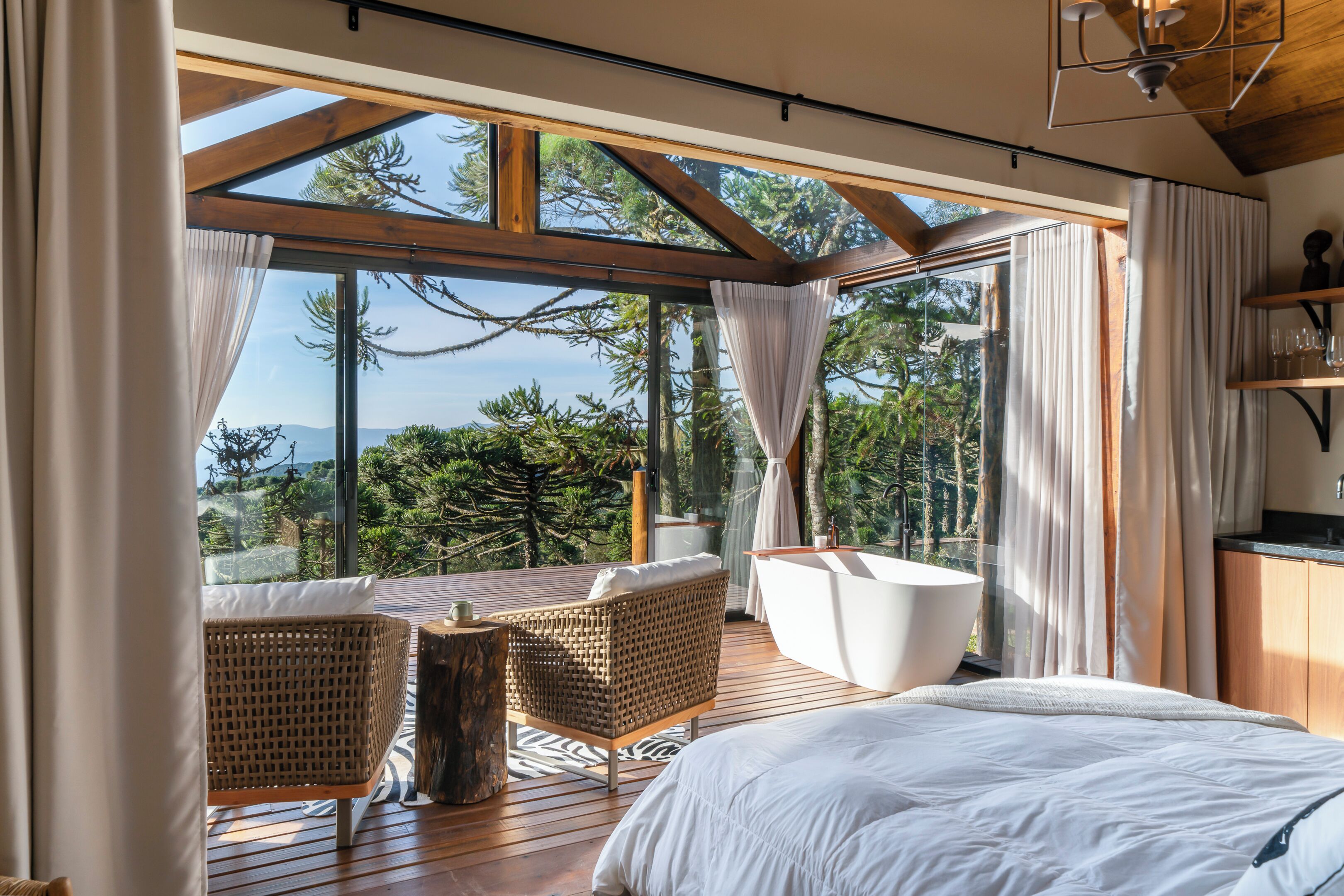 Cabaña Deluxe, vista a la montaña | Vista desde la habitación