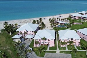 Exterior - "Pretty in Pink"  Luxury  3-Bedroom, 3-Bathroom Oceanfront Condo (Treasure Cay)
