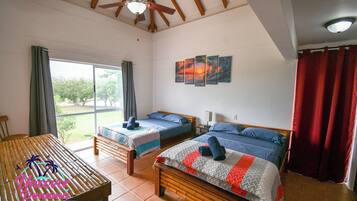 4 chambres, bureau, fer et planche Ă repasser, Wi-Fi gratuit