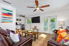 Smart-tv en een kantoor