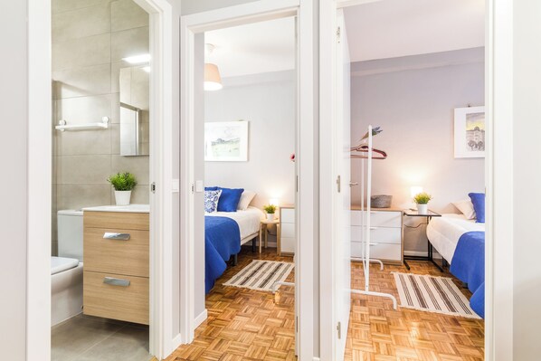 2 Schlafzimmer, Bügeleisen/Bügelbrett, WLAN, Bettwäsche