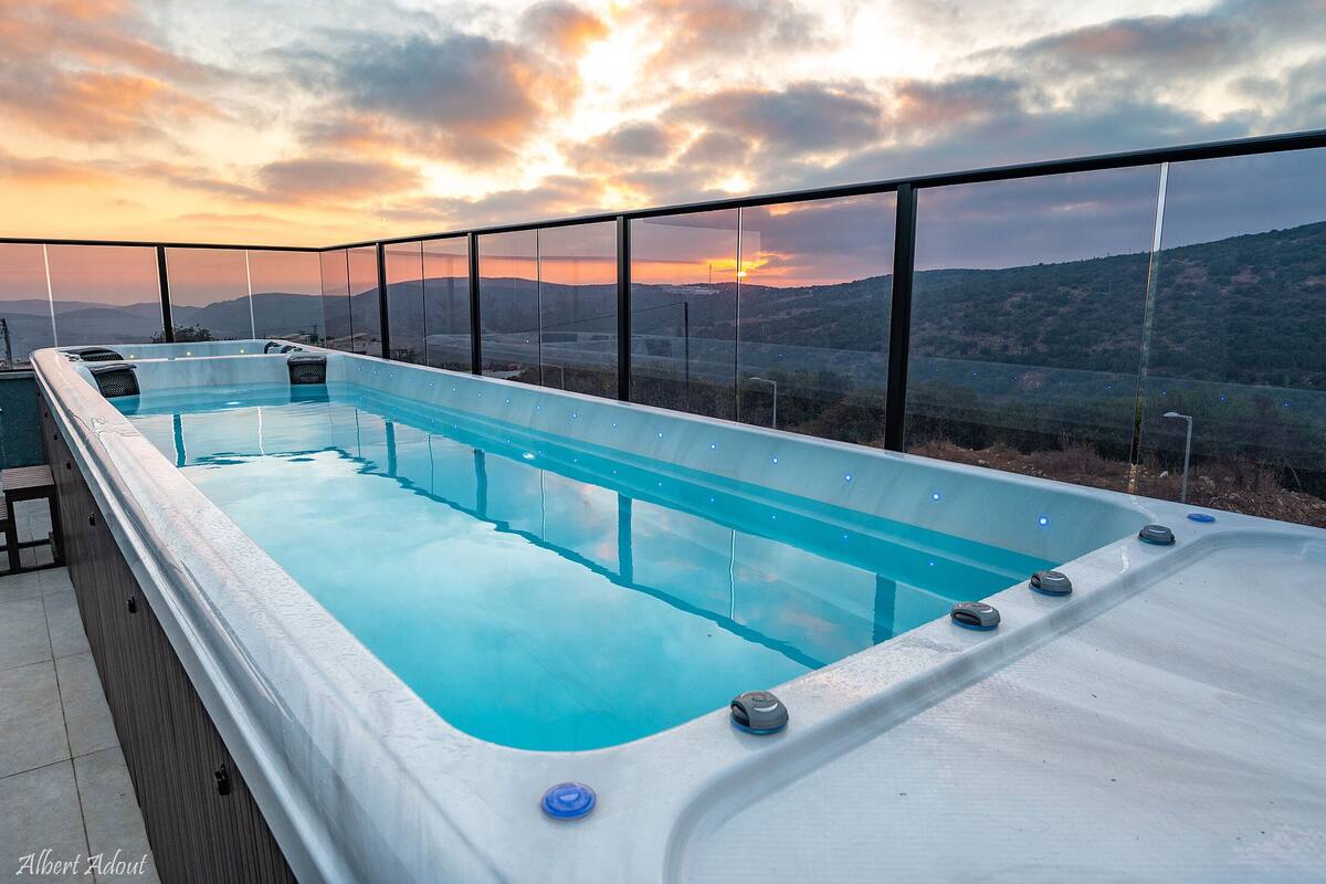Penthouse de lujo, vista a la alberca | 3 habitaciones y sábanas de algodón egipcio