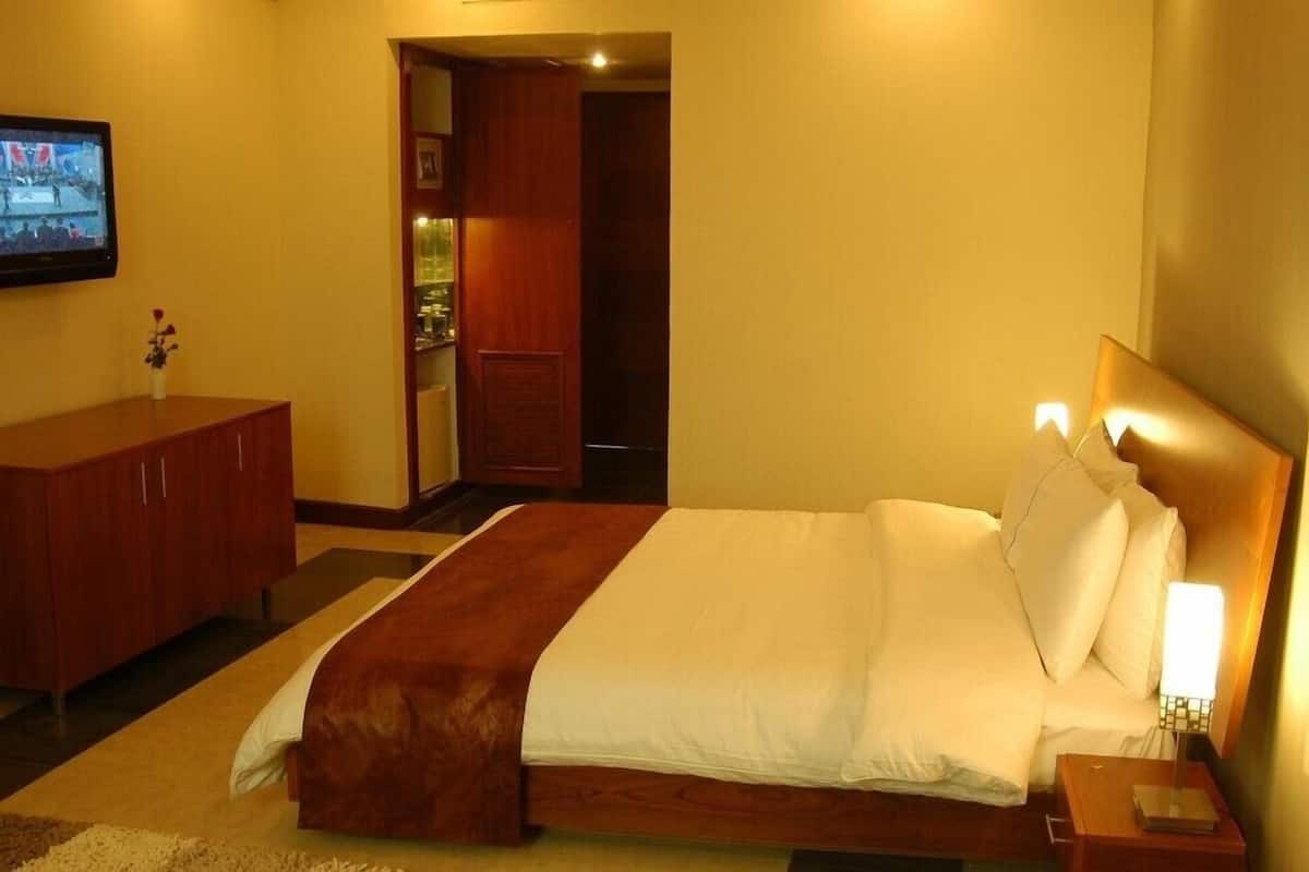 Deluxe Double Room, City View | Soundproofing, iron/ironing board, free WiFi