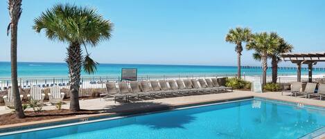 Indoor pool, a heated pool