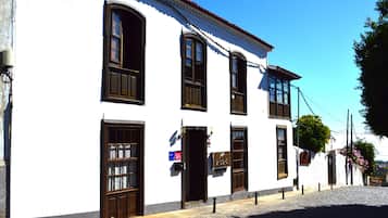 Voorkant van accommodatie