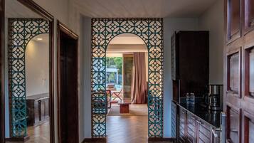 In-room safe, desk, laptop workspace, iron/ironing board