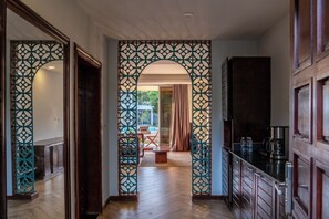 In-room safe, desk, laptop workspace, iron/ironing board