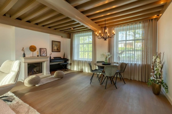 Fireplace, table football