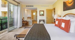 2 habitaciones, tabla de planchar con plancha y ropa de cama