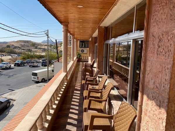 Studio Suite, City View | Terrace/patio - Sunset hotel (Wadi Musa)