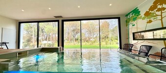 Prestigious villa with indoor pool 10 minutes from Arcachon