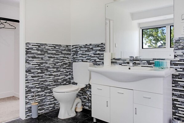 Secador de pelo y toallas