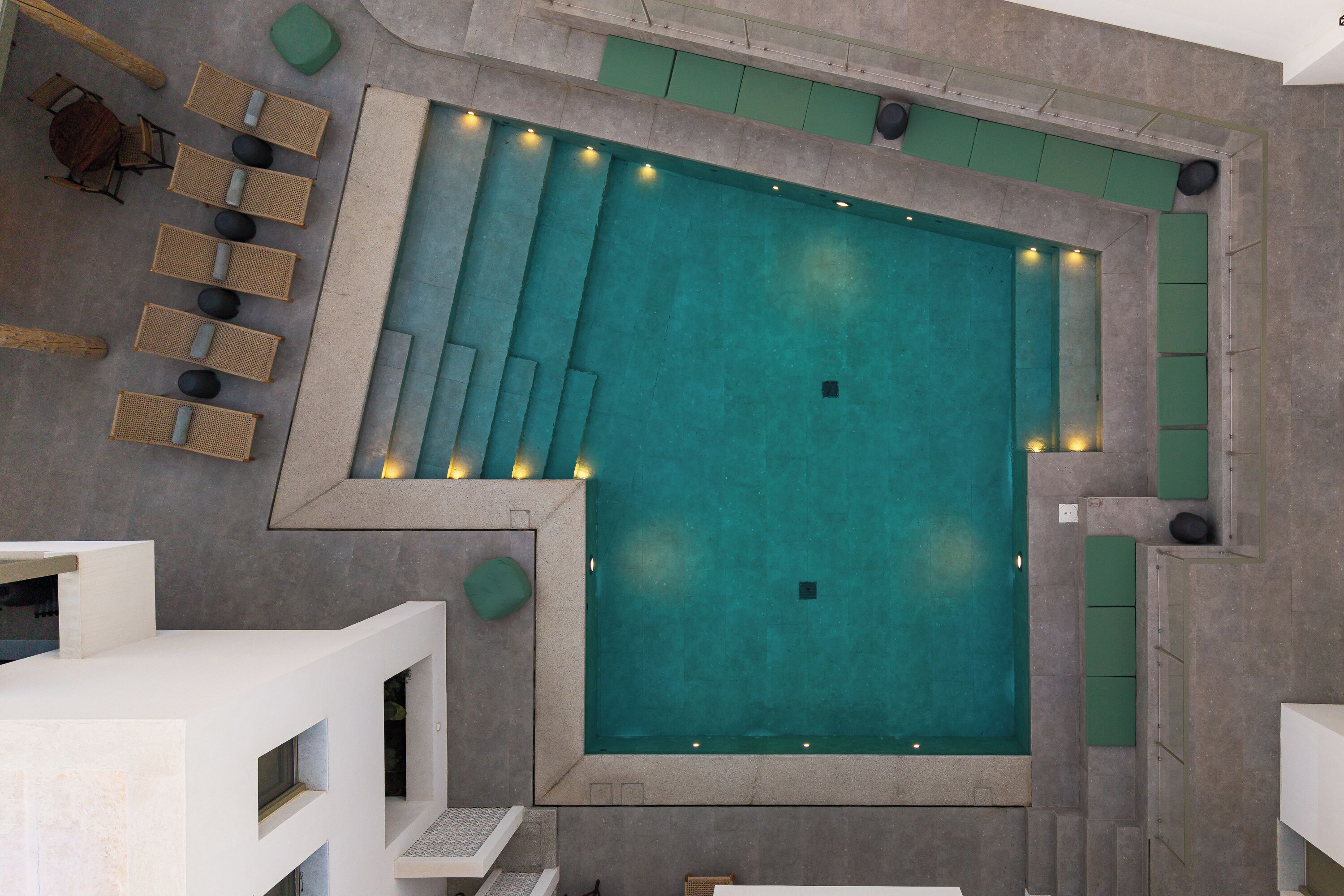 Seasonal outdoor pool